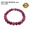 CEYT TAŞI (KOYU PEMBE) BİLEKLİK - 8 MM CEYT TAŞI (KOYU PEMBE) BİLEKLİK - 8 MM