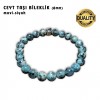 CEYT TAŞI (MAVİ-SİYAH) BİLEKLİK - 8 MM