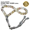 SİTRİN TAŞI TESBİH - 8 MM (PARA TAŞI)