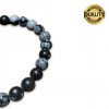 KAR TANESİ OBSİDYEN TAŞI BİLEKLİĞİ - 8 MM KAR TANESİ OBSİDYEN TAŞI BİLEKLİĞİ - 8 MM
