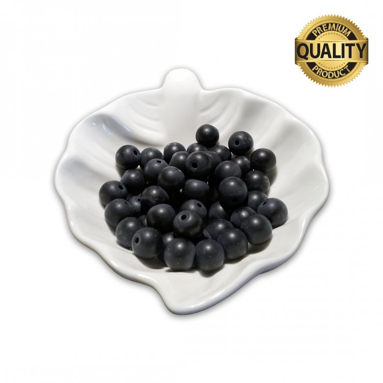 OBSİDYEN (MAT) TAŞI DİZİ - 8 MM