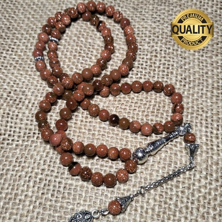 YILDIZ TAŞI TESBİH - 6 MM (DUA TESBİHİ)