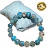 CLEAR BLUE AKİK TAŞI BİLEKLİK - 10 MM