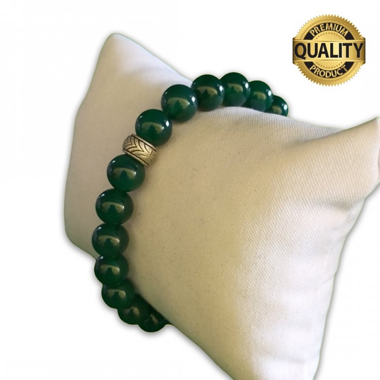 YEŞİL AKİK TAŞI BİLEKLİK - 8 MM YEŞİL AKİK TAŞI BİLEKLİK - 8 MM