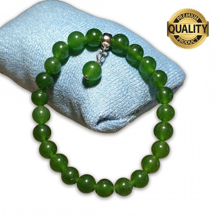 YEŞİM TAŞI BİLEKLİĞİ - 8 MM