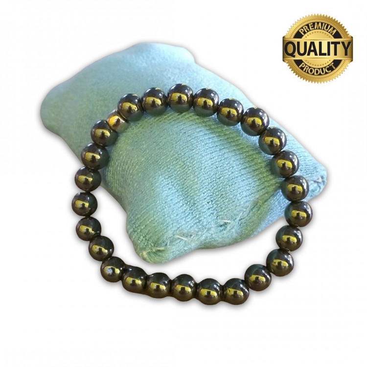 HEMATİT TAŞI BİLEKLİĞİ - 8MM