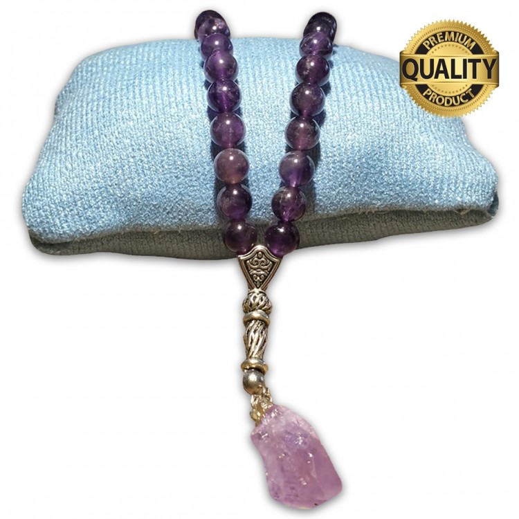 AMETİST TAŞI TESBİH - 8 MM AMETİST TAŞI TESBİH - 8 MM