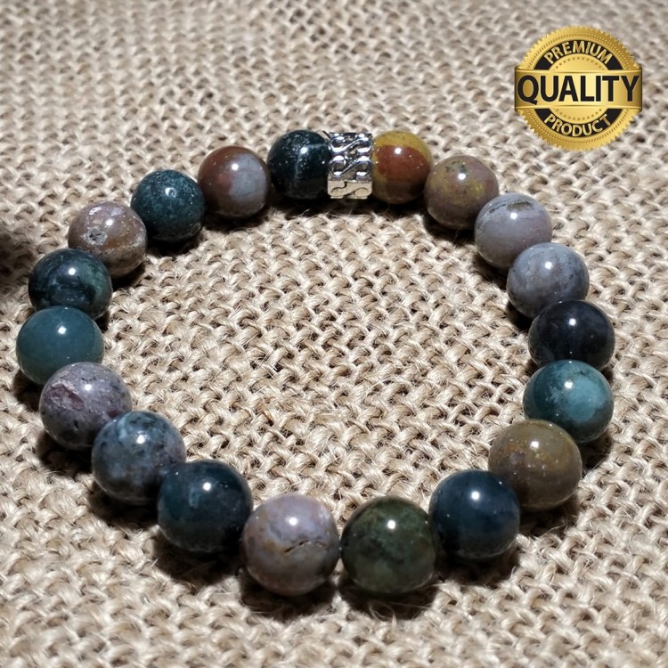 HİNT AKİK TAŞI BİLEKLİK - 10 MM