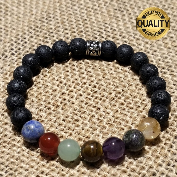 ÇAKRA BİLEKLİĞİ - 8 MM (7 FARKLI DOĞAL TAŞ)