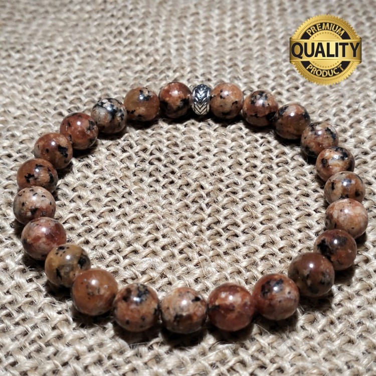 CEYT TAŞI (KAHVERENGİ-SİYAH) BİLEKLİK - 8 MM CEYT TAŞI (KAHVERENGİ-SİYAH) BİLEKLİK - 8 MM