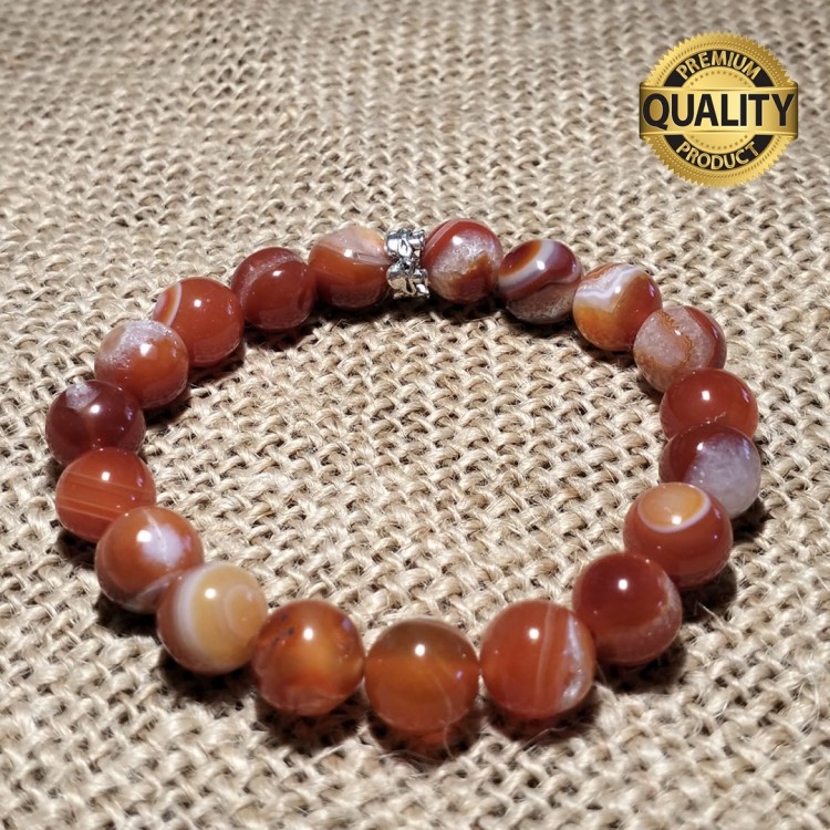 ATEŞ AKİK TAŞI - 10 MM (DAMARLI)