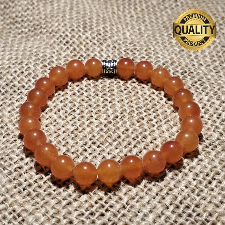 CEYT TAŞI BİLEKLİK - 8 MM (KARNELYAN)