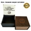 MOR MAT AKİK TESBİH - 8 MM