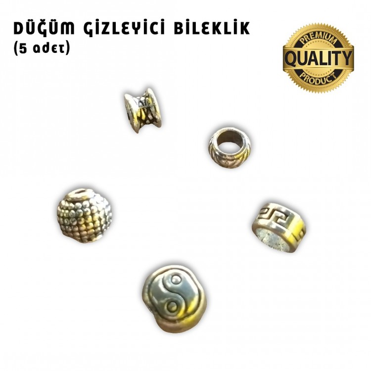 Düğüm Gizleyici (Bileklik-5 Adet) Düğüm Gizleyici (Bileklik-5 Adet)