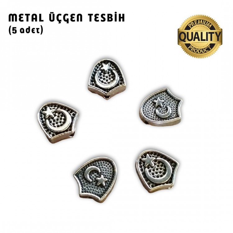 Metal Üçgen (Tesbih-5 Adet) Metal Üçgen (Tesbih-5 Adet)