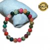 Akik (Renkli) Taşı Bileklik - 8 MM