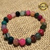 Akik (Renkli) Taşı Bileklik - 8 MM